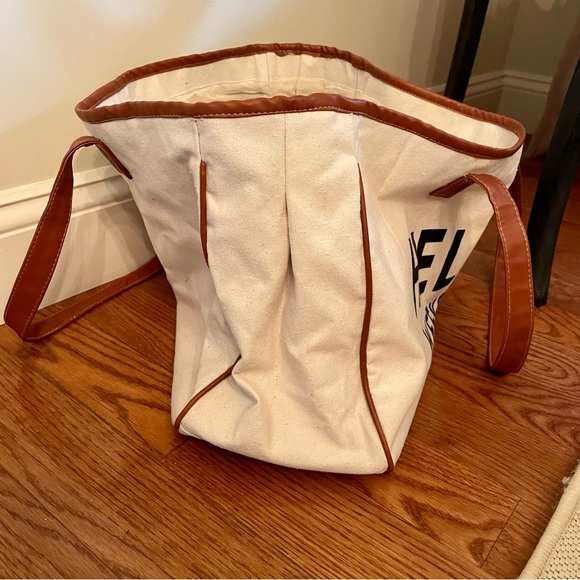 Large canvas tote bag -NEW with tag 20” long, 11” deep, 7” wide - Picture 4 of 10